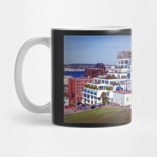 Halifax Town Clock & Halifax Skyline Mug